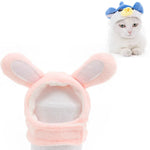 Bandeau Doux pour Chat Chien, Chapeau d'Animal de Compagnie à Porter en Travers, XS, S, M, L