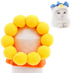 Bandeau Doux pour Chat Chien, Chapeau d'Animal de Compagnie à Porter en Travers, XS, S, M, L