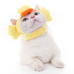 Bandeau Doux pour Chat Chien, Chapeau d'Animal de Compagnie à Porter en Travers, XS, S, M, L