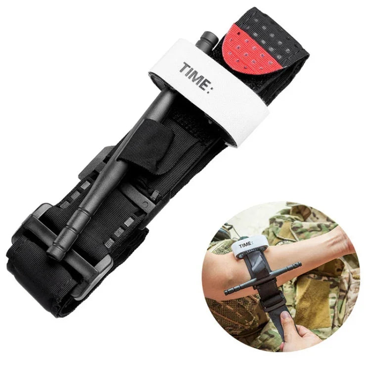 Boucle d'urgence portable extérieure à rotation à une main garrot artériel, Garrot artériel
