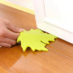 Butoir de porte de sécurité pour les doigts, décor de maison, style feuille d'érable automnale