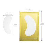 Patchs en papier sous les yeux pour extensions de cils, adhésifs, outils de maquillage