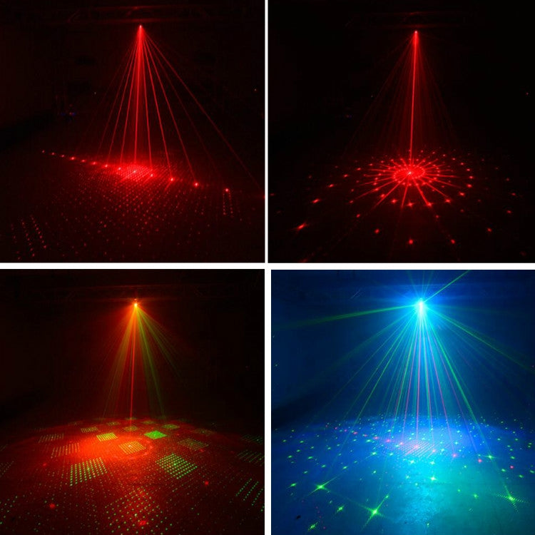 MN-R60 Mini lumière laser activée par la voix rechargeable USB, lumière d'ambiance LED laser de Noël pour divertissement à domicile, lumière de scène