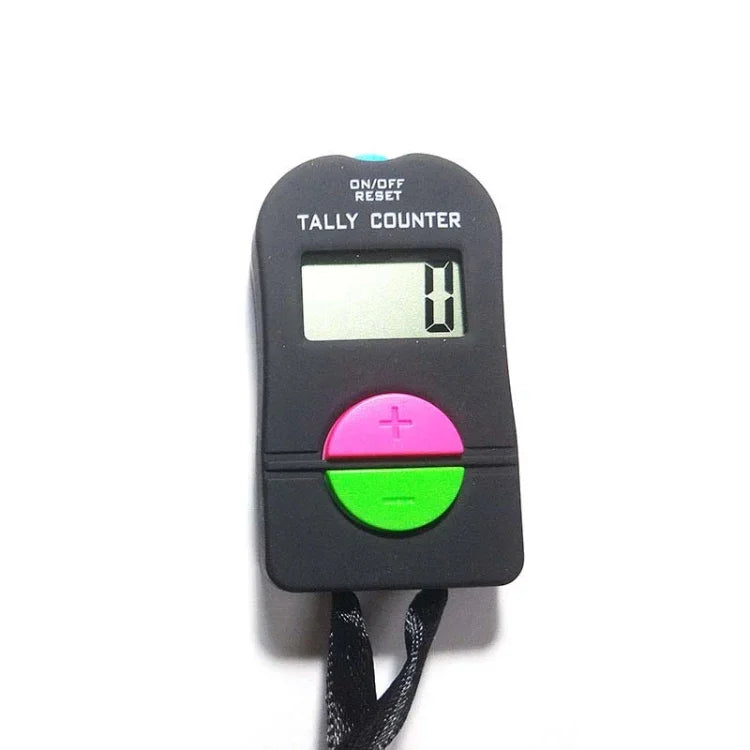 Compteur numérique électronique à grand écran, compteur manuel avec cordon, compteur manuel (Ajouter ou Soustraire)