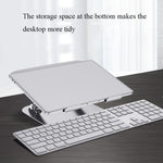 Support d'ordinateur portable en alliage d'aluminium, support de tablette, support de bureau en direct