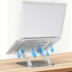 Support d'ordinateur portable en alliage d'aluminium, support de tablette, support de bureau en direct