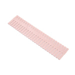 Séparateur de tiroir en plastique, planches de rangement à combinaison libre, 4 pièces/paquet, 37x7cm, 47x7cm