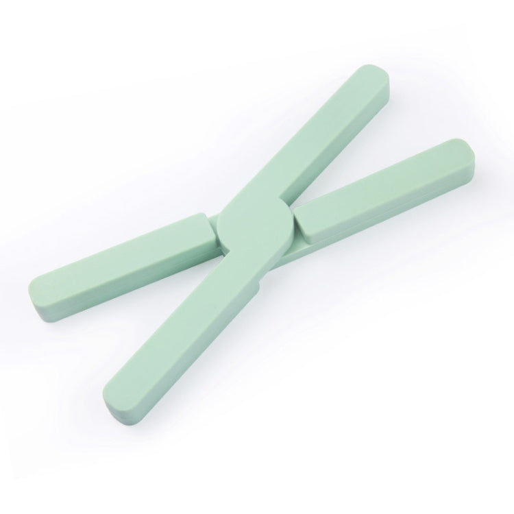 Dessous de plat pliable en silicone épais en forme de X, tapis de table isolant thermique haute température, vert, bleu, orange, gris foncé
