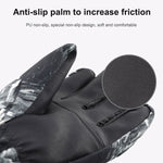 Gants de ski thermiques d'hiver, gants en velours imperméables d'extérieur, gants de moto épais à écran tactile, M, L, XL