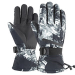 Gants de ski thermiques d'hiver, gants en velours imperméables d'extérieur, gants de moto épais à écran tactile, M, L, XL