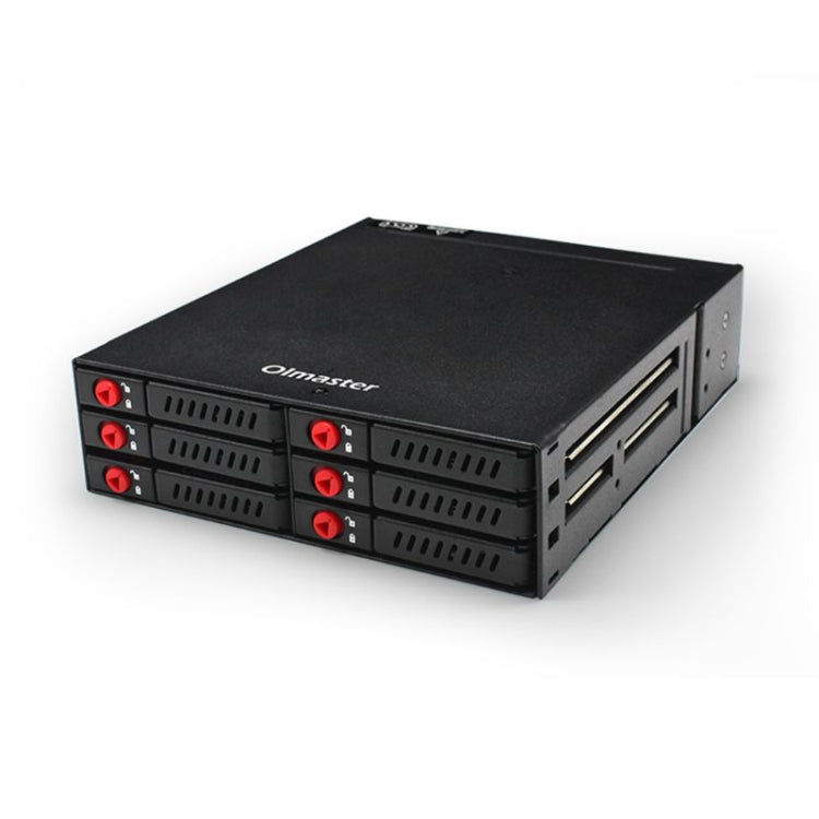 Boîtier de disque dur à six baies pour lecteur optique OImaster MR-6601, MR-6601