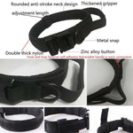 Nylon Thickened Large And Medium-Sized Dog Traction Collar Pet Collar, M, L, XL