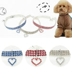 Accessoires pour animaux de compagnie – Colliers élastiques « Love » pour chats et chiens, tailles S, M, L
