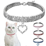 Accessoires pour animaux de compagnie – Colliers élastiques « Love » pour chats et chiens, tailles S, M, L