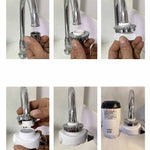 Robinet électrique d'eau chaude Zoosen, type de connexion, robinet d'eau chaude instantanée, prise CN, Style:Blanc + Protection anti-fuite, Blanc, avec connecteur de pommeau de douche, Blanc + Protection anti-fuite