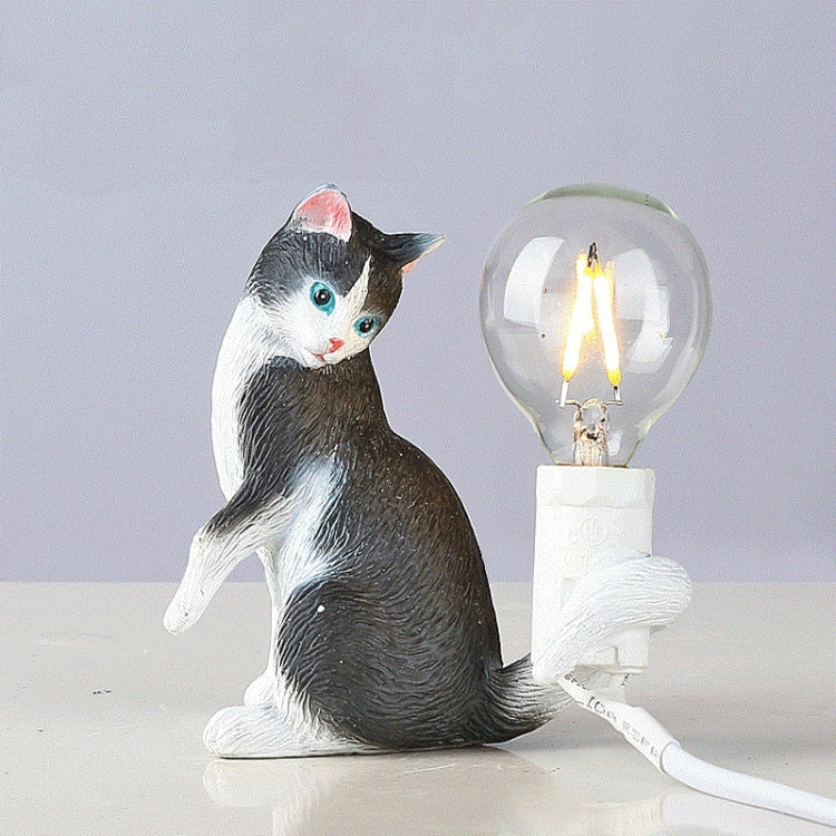 Veilleuse de table mini lampe animale chat, prise US, prise EU, prise UK, prise AU