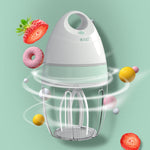 Fouet électrique MEIZHIKOU domestique USB petit fouet de cuisson automatique, mélangeur à crème fouettée, mélangeur à gâteau