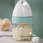 Fouet électrique MEIZHIKOU domestique USB petit fouet de cuisson automatique, mélangeur à crème fouettée, mélangeur à gâteau