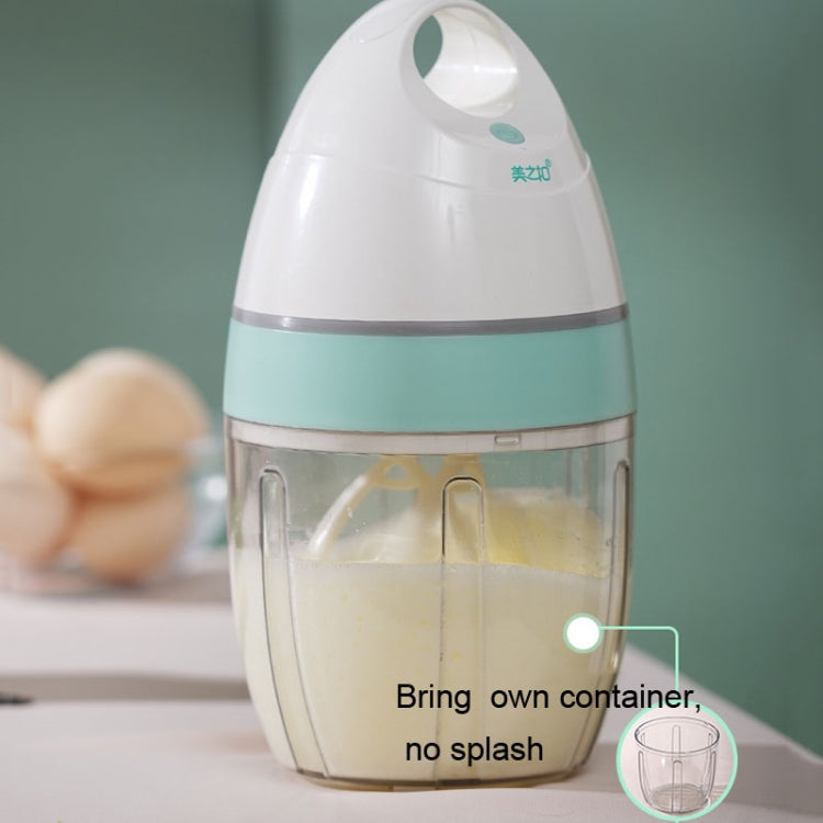 Fouet électrique MEIZHIKOU domestique USB petit fouet de cuisson automatique, mélangeur à crème fouettée, mélangeur à gâteau