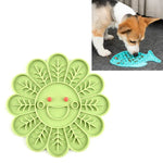 Tapis d'alimentation lente en silicone pour chats et chiens, gamelle anti-étouffement, type poisson, type griffe, type fleur