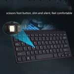 Mini clavier et souris sans fil universels USB pour ordinateur portable et de bureau, Clavier, Ensemble clavier et souris