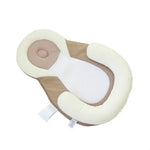 Oreiller Bébé Matelas Nouveau-né Oreiller Positionneur de Sommeil Bébé Prévention de la Plagiocéphalie Oreillers Anti-Roulade
