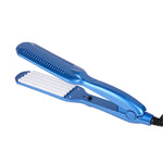 Fer à Boucler Céramique Professionnel Ondulé 220V, Bleu, Rose, Rouge, Rouge Rose, Blanc