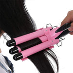 Fer à Boucler Permanent Céramique Automatique 20-32m 3 Barils Big Wave Outils de Bouclage de Cheveux, 32mm
