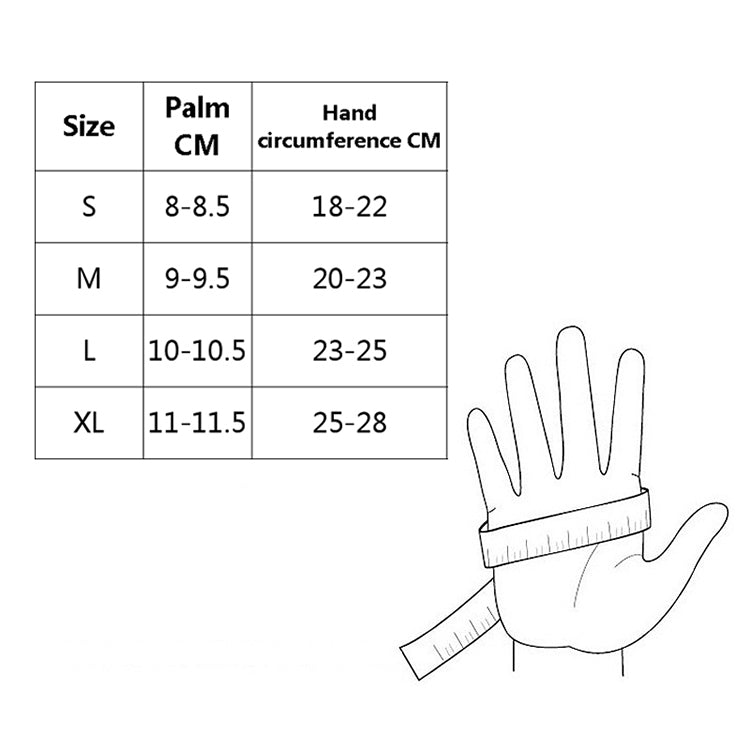 Gants de moto de protection antidérapants pour l'alpinisme en plein air B33, S, M, L, XL