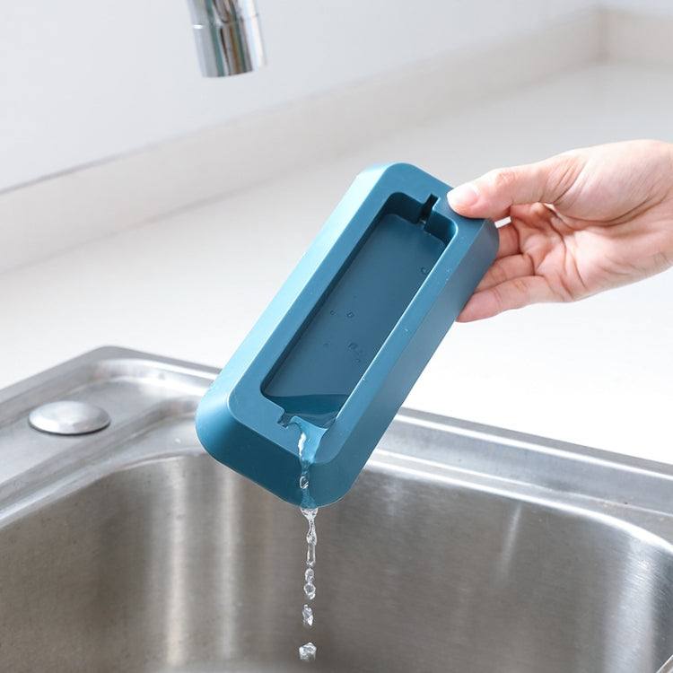 Porte-couteaux multifonctionnel invisible à trois trous pour cuisine, égouttoir creux, support de rangement pour ustensiles de cuisine