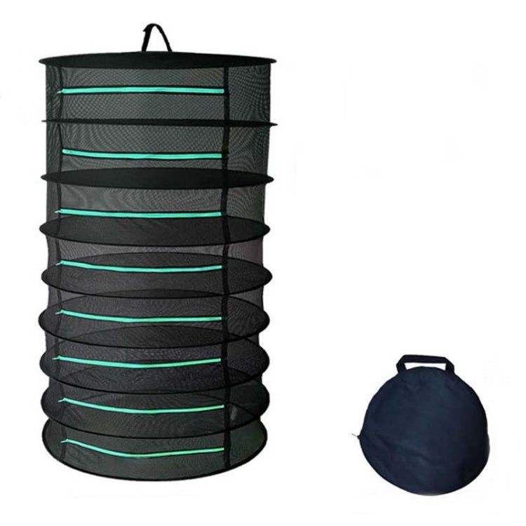 Hanging Herbal Drying Net Foldable Drying Rack Closed Zipper Plant Drying Net, 60cm Diameter 2 Layers, 60cm Diameter 4 Layers, 60cm Diameter 6 Layers, 60cm Diameter 8 Layers