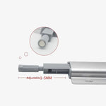3 PCS Basculeur en alliage d'aluminium sans poignée pour pousser-tirer Porte d'armoire Tiroir Basculeur, Or, Argent