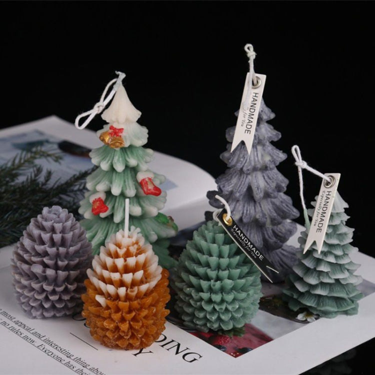 Moule en silicone pour décoration de gâteau de Noël, moule à bougie parfumée DIY, SX-SD-43, SX-SD-44, SX-SD-45, SX-SD-46, SX-SD-47, SX-SD-48