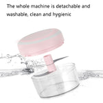 Presse-ail électrique rechargeable par USB, mixeur alimentaire complémentaire, presse-ail en acier inoxydable, dispositif de décorticage d'ail, mini hachoir à ail sans fil, vert, blanc