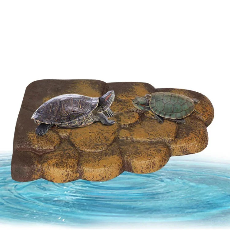 Plateforme de Baignade Flottante Magnétique pour Petite Tortue Domestique, Petite