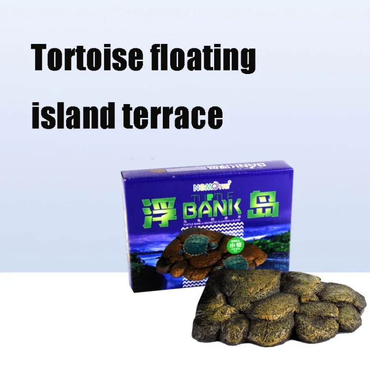 Plateforme de Baignade Flottante Magnétique pour Petite Tortue Domestique, Petite