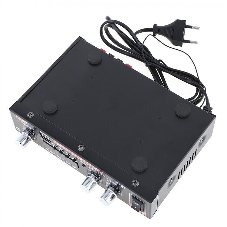 Amplificateur de puissance numérique intelligent G30 avec Bluetooth / USB / SD / FM intégré, prise EU