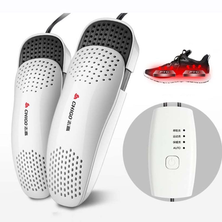 Chigo 220V Sèche-chaussures ménager pour adultes et enfants, prise CN, 07 Enfants Bleu, 07 Enfants Rose, 07 Adulte Ordinaire, 07 Adulte Rétractable, Minuteur Adulte, Minuteur Télescopique, 02 Modèles, 02 Minuteurs, Minuteur Enfants Blanc