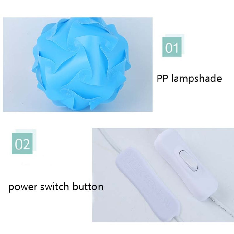 Veilleuse de chevet créative USB ronde, lampe de décoration de chambre romantique avec base en bois, kit de matériaux à fabriquer soi-même, produit fini