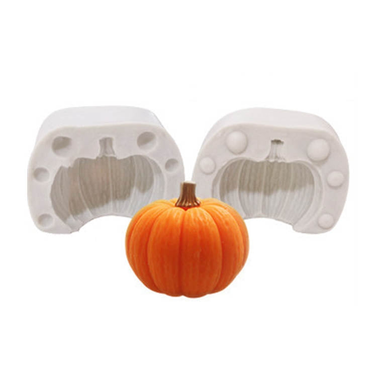 Moule en silicone pour bougie parfumée DIY Gâteau Citrouille Halloween Tridimensionnel, SW-36, SW-37, SW-45, SW-46, SW-47, ZW-57, ZW-109