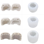 Moule en silicone pour bougie parfumée DIY Gâteau Citrouille Halloween Tridimensionnel, SW-36, SW-37, SW-45, SW-46, SW-47, ZW-57, ZW-109