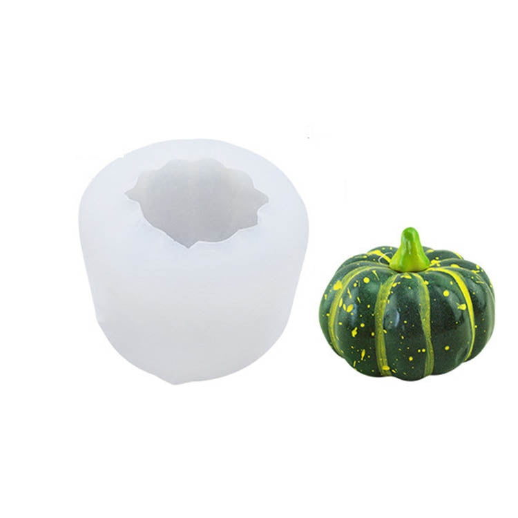 Moule en silicone pour bougie parfumée DIY Gâteau Citrouille Halloween Tridimensionnel, SW-36, SW-37, SW-45, SW-46, SW-47, ZW-57, ZW-109