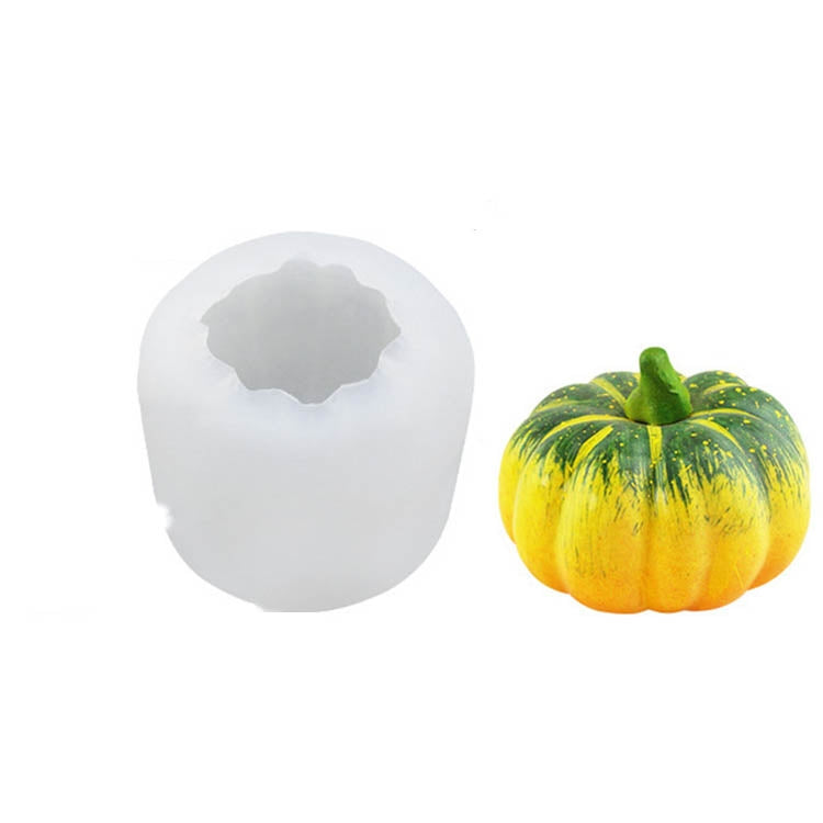 Moule en silicone pour bougie parfumée DIY Gâteau Citrouille Halloween Tridimensionnel, SW-36, SW-37, SW-45, SW-46, SW-47, ZW-57, ZW-109
