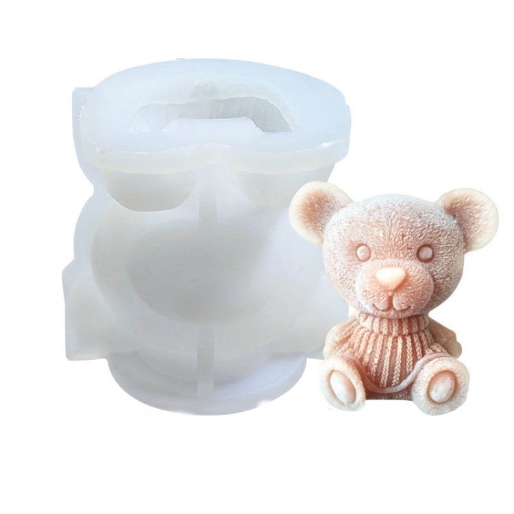 Moule en silicone en forme d'ours de dessin animé pour glaçons, thé au lait, café, moule en plâtre époxy pour bougies d'aromathérapie, MC-98, MC-152, MC-153, MC-154, MC-149, MC-150, MC-143, MC-151
