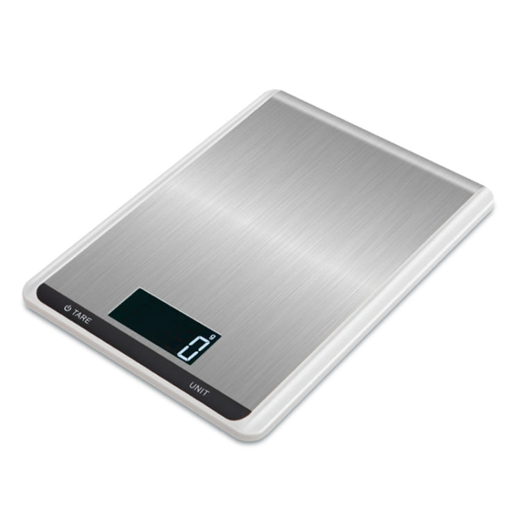 Balance de cuisine en acier inoxydable, balance électronique alimentaire domestique, 5kg/1g, 10kg/1g
