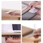 Boîte de rangement de type tiroir sous le bureau, boîte de rangement cachée pour le bureau, boîte de papeterie pour étudiants