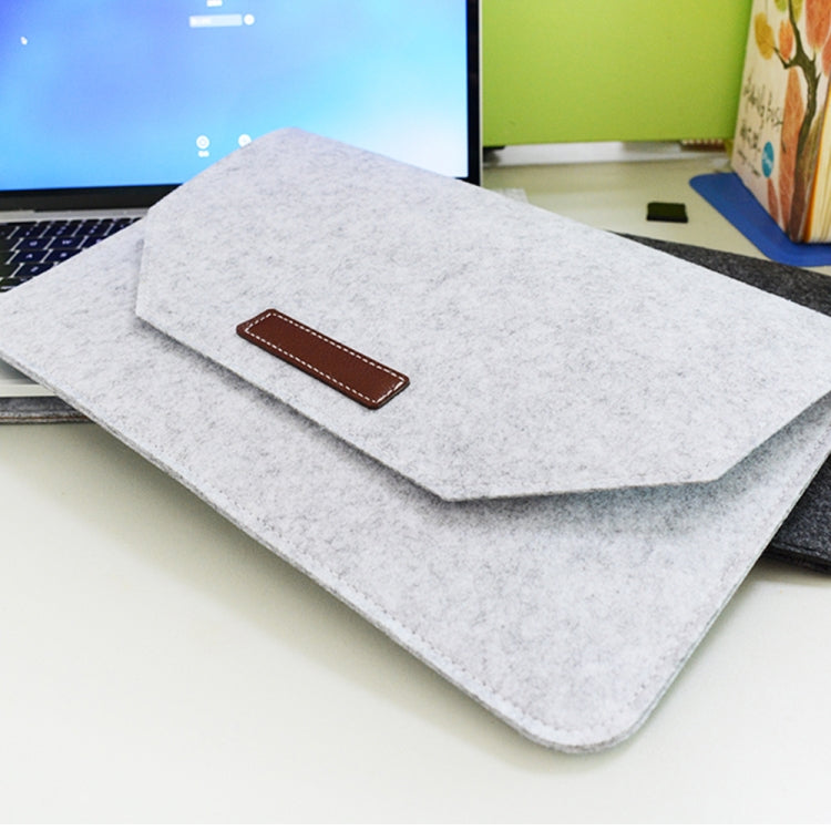Housse portable en feutre perméable à l'air pour ordinateur portable MacBook, avec sac de rangement pour accessoires, 12 pouces, 13 pouces, 15 pouces, 11 pouces