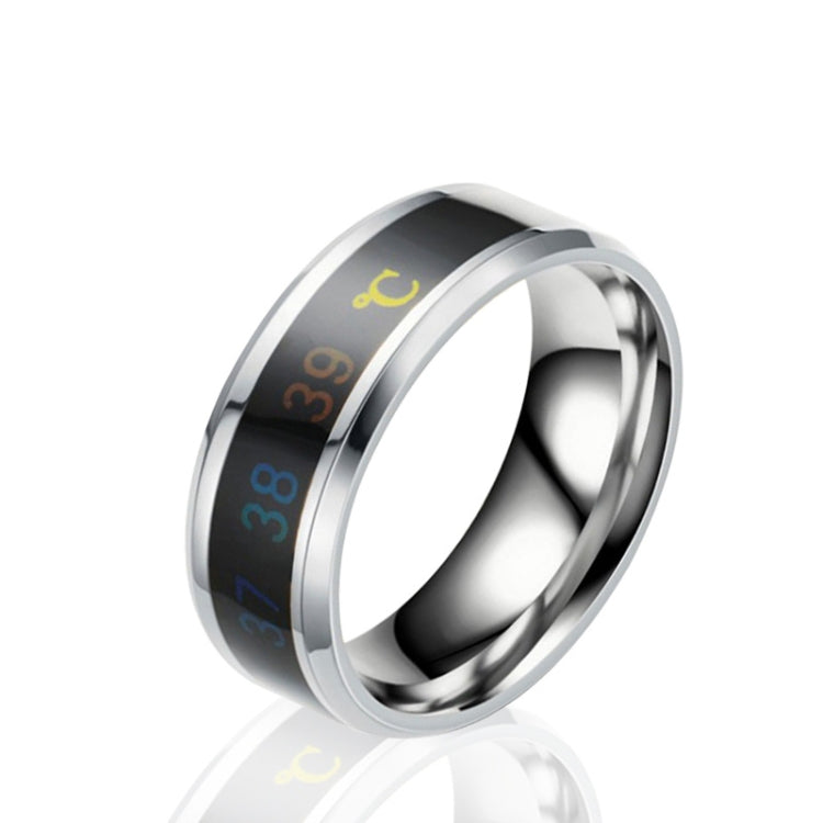 Bague de couple intelligente en acier inoxydable avec affichage personnalisé de la température, 6, 7, 8, 9, 10, 11, 12, 13