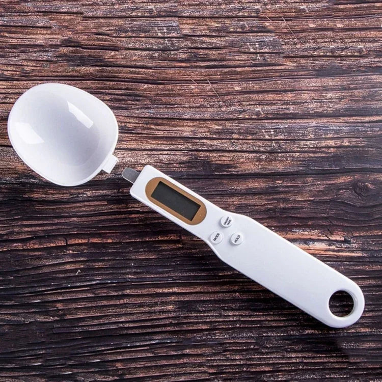 Cuillère de mesure électronique ABS, outil de pesée, spécification : 500g/0.1g, 500g/0.1g ABS blanc, 500g/0.1g ABS noir