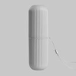 1x Tasse de voyage simple pour le lavage, boîte de rangement portable pour brosse à dents, tasse de brossage multifonctionnelle
